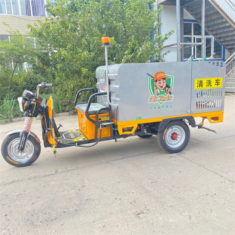 滨州电动高压冲洗车CX700A（不锈钢箱体）