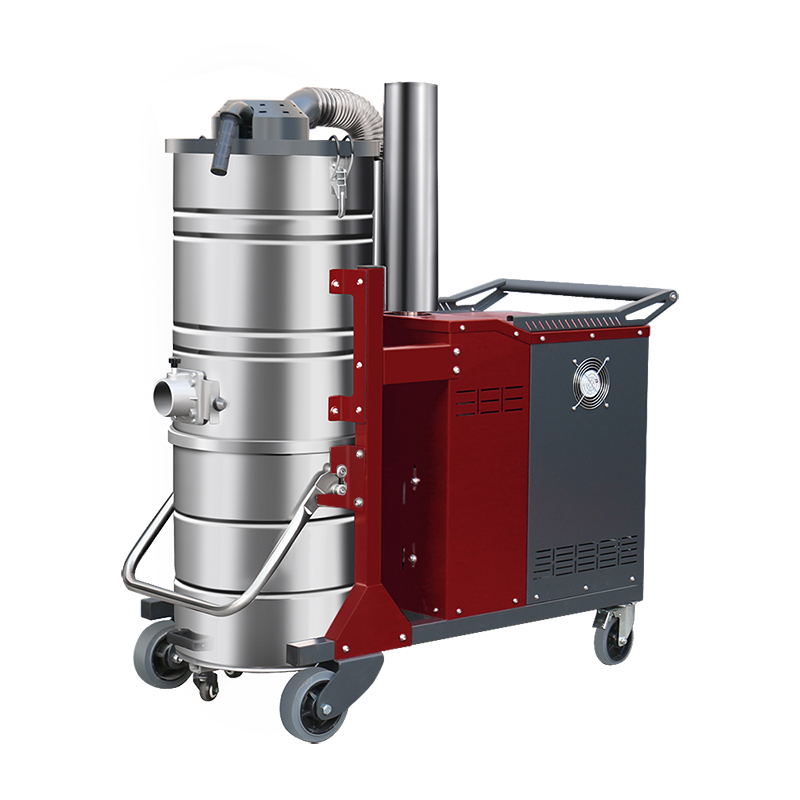 滨州坦洁380V 双桶手动反吹工业吸尘器X8系列